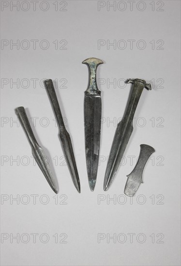 Set of five anatolian weapons