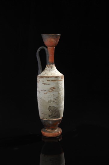 Attic white ground lekythos