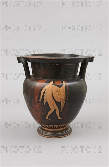 Attic red figure column krater attributed to Myson