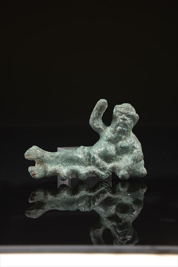 Roman figurine of a bearded Silene