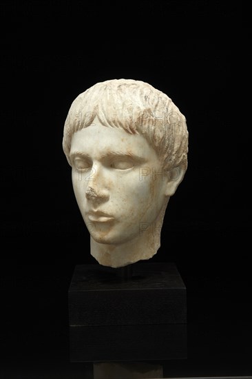 Roman portrait head of a patrician