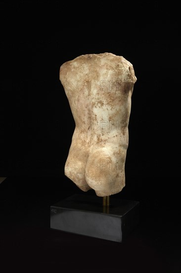 Roman male torso (vue de dos)