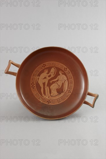 Etruscan red figure kylix (intérieur)