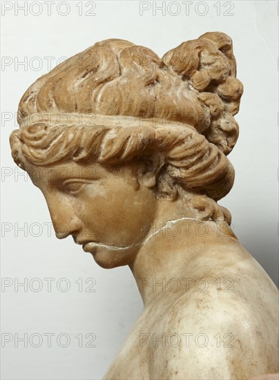 Roman Hermaphrodite bust (détail)