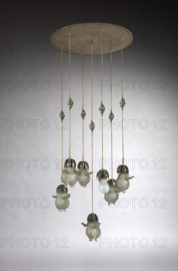 Art Nouveau style chandelier