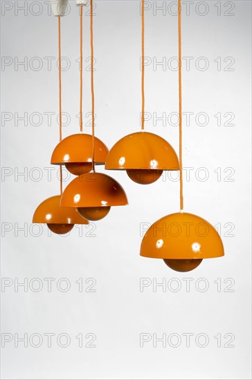 Six wall lamps