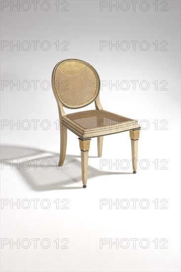 Paul Follot - Chaise cannelée
