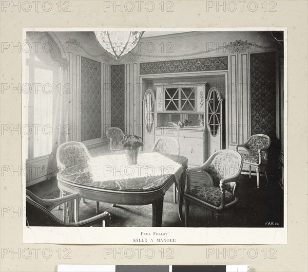Paul Follot, dining room