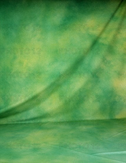 Draping. Painted canvas tarp
