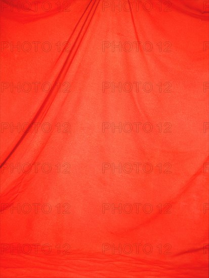 Draping. Painted canvas tarp