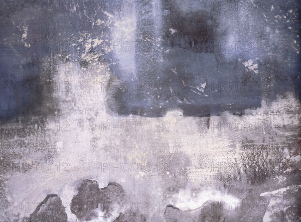 Matter effects. Painted canvas tarp