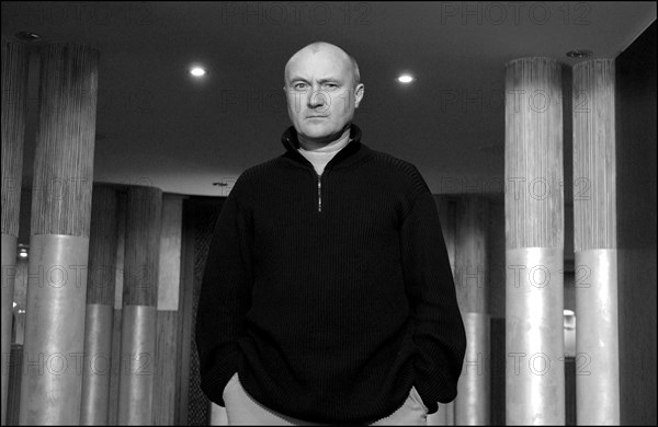 01/19/2003. Close-Up of Phil Collins in Cannes after he received his life achievement award