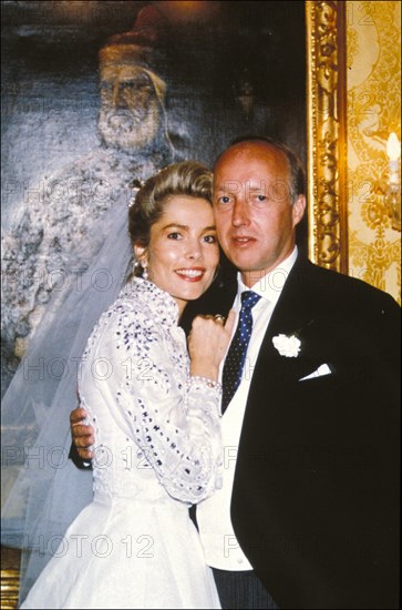 16/06/1991. MARIAGE K.E.ZU LEININGEN + G.VON THYSSEN