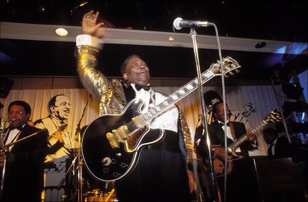 18/05/1992. BB KING EN CONCERT A PARIS