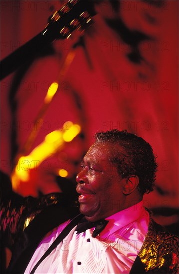 18/05/1992. BB KING EN CONCERT A PARIS