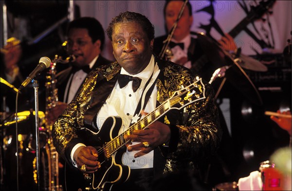 18/05/1992. BB KING EN CONCERT A PARIS