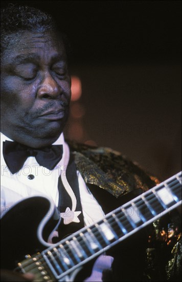 18/05/1992. BB KING EN CONCERT A PARIS