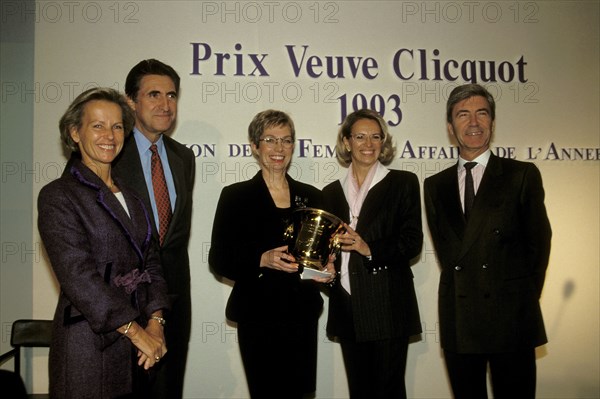 21/10/1993. G.LETHU: PRIX "FEMME D'AFFAIRES 1993"