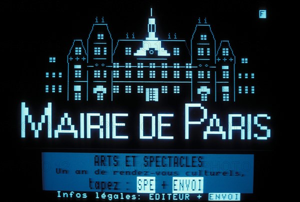 30/10/1993. ILLUSTRATION: MINITEL