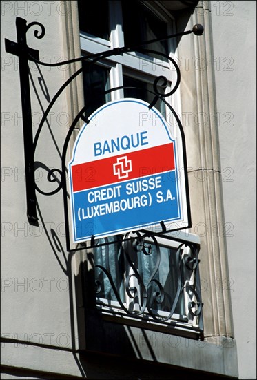 00/07/1994. ILLUSTRATION: LES BANQUES AU LUXEMBOURG