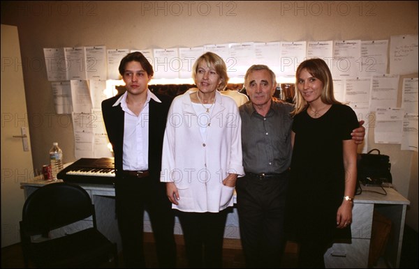 19/10/1994. PALAIS DES CONGRES: CONCERT DE AZNAVOUR