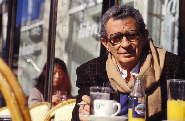 22/02/1995. CLOSE-UP YOUSSEF CHAHINE A PARIS