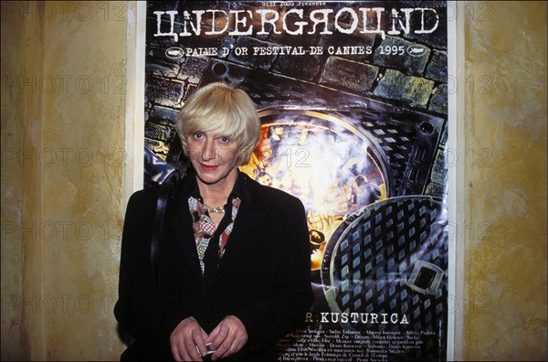 24/10/1995. 1E DE "UNDERGROUND" A PARIS             AU MAX LINDER