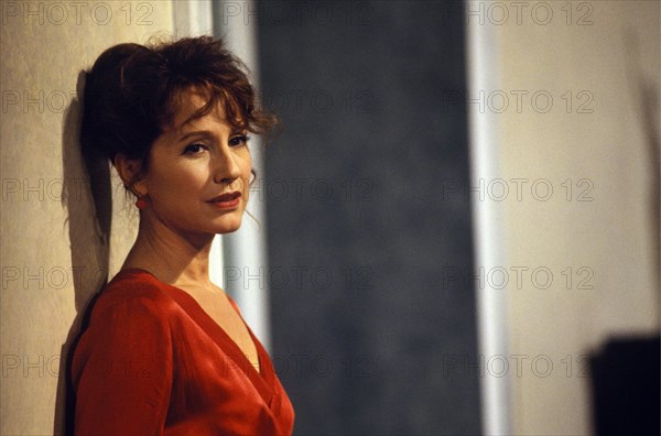 31/01/1995. THEATRE "LA PARISIENNE" : NATHALIE BAYE