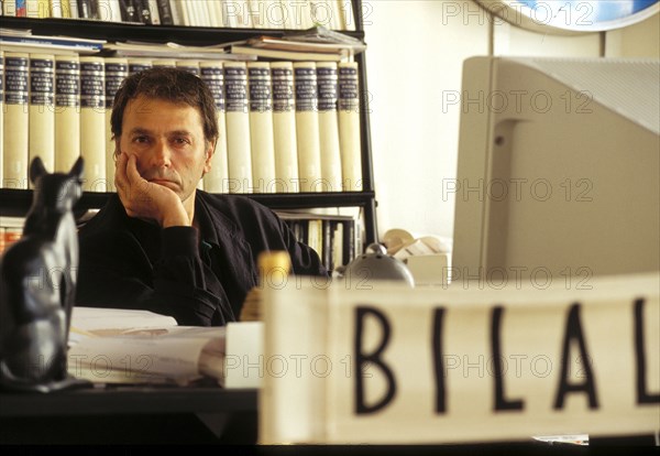 18/07/1996. PARIS: E.BILAL, DESSINATEUR-REALISATEUR