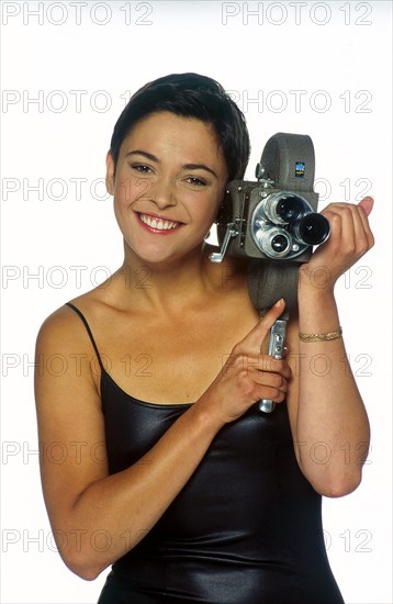 25/06/1997. PARIS : STUDIO SANDRINE QUETIER