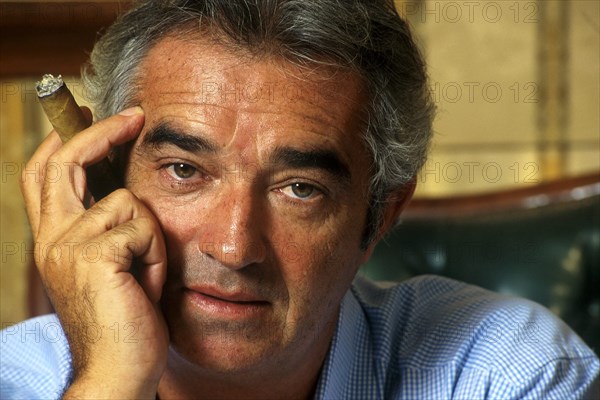 22/09/1997. PARIS: FLAVIO BRIATORE CHEZ LUI