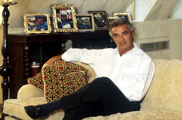 22/09/1997. PARIS: FLAVIO BRIATORE CHEZ LUI