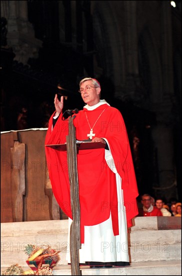 10/11/1997. Portrait of Mgr Di Falco accused of having sexually abused a boy from 1972 to 1975