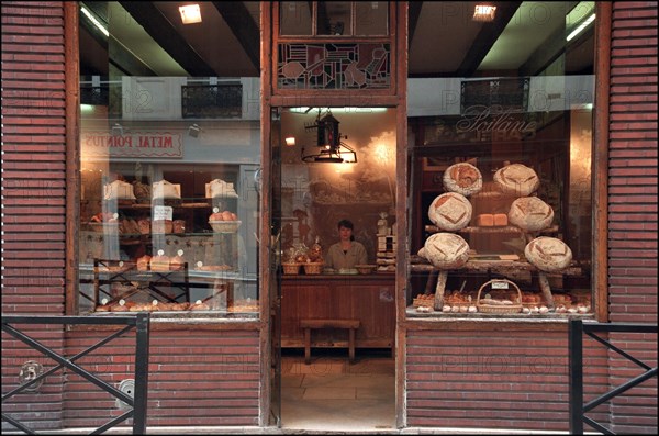 04/00/1998. Famous French baker Lionel Poilane