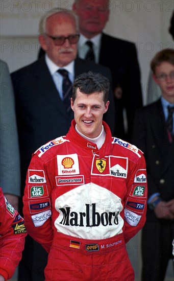 MONACO. MAY 16 TH /1999. MICHAEL SCHUMACHER WINS FORMULA ONE GP OF MONACO