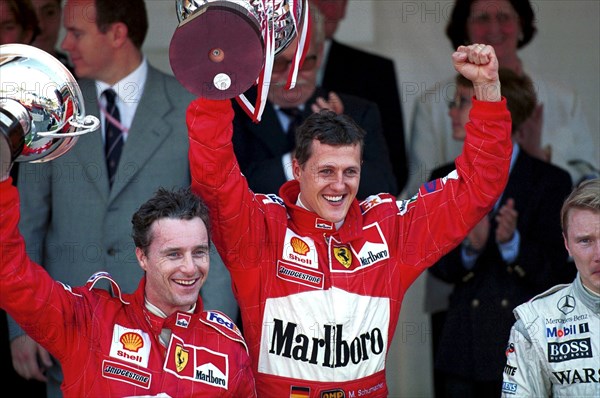 MONACO. MAY 16 TH /1999. MICHAEL SCHUMACHER WINS FORMULA ONE GP OF MONACO