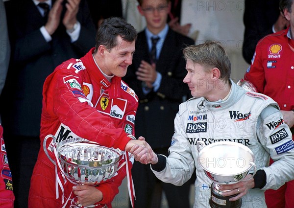 MONACO. MAY 16 TH /1999. MICHAEL SCHUMACHER WINS FORMULA ONE GP OF MONACO