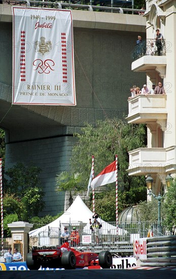 MONACO. MAY 16 TH /1999. MICHAEL SCHUMACHER WINS FORMULA ONE GP OF MONACO