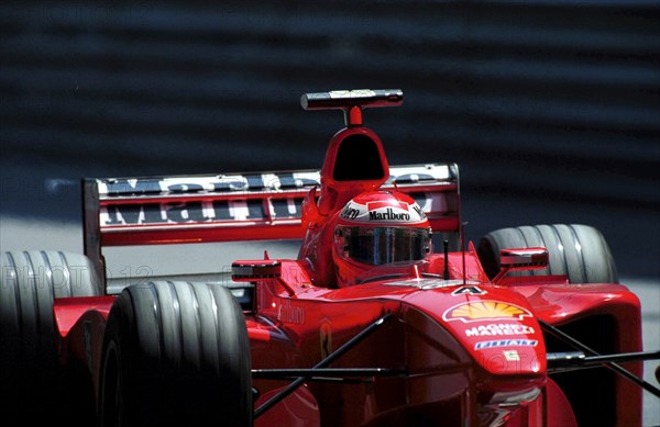 MONACO. MAY 16 TH /1999. MICHAEL SCHUMACHER WINS FORMULA ONE GP OF MONACO