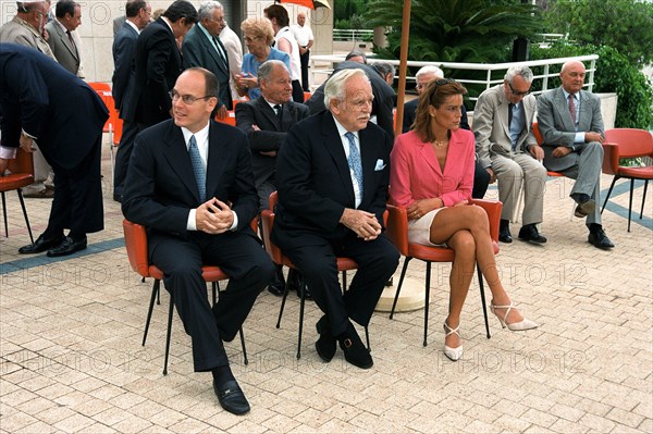 10/07/1999. INAUGURATION DE L'ESPLANADE RAINIER III A FONTVIEILLE