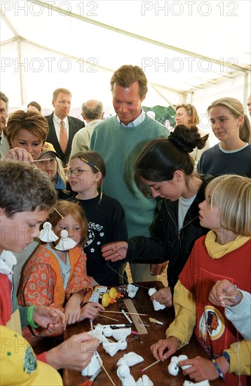 22/07/1999. FAMILLE GRAND DUCALE LUX. EN VACANCES