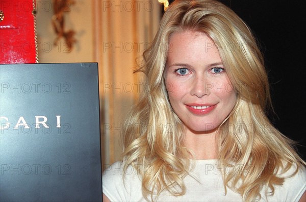 06/10/99. PARIS CLAUDIA SCHIFFER MEMBER OF THE US COMMITTE FOR UNICEF'S