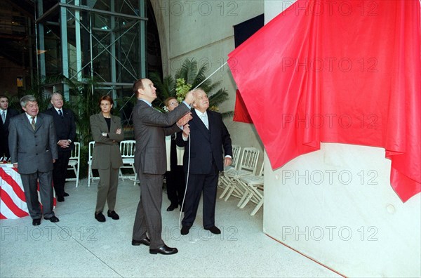 MONTE CARLO: THE ROYAL FAMILY OF MONACO UNVEILS THE NEW STATION