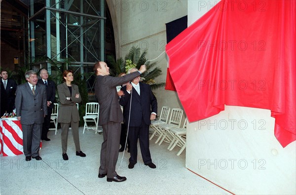 MONTE CARLO: THE ROYAL FAMILY OF MONACO UNVEILS THE NEW STATION