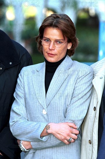 PRINCE RAINIER AND PRINCESS STEPHANIE AT THE 24TH CIRCUS FESTIVAL