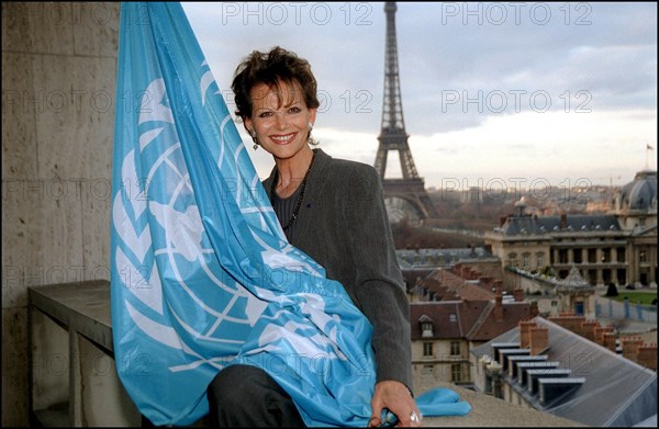 03/07/2000. Claudia cardinale named UNESCO goodwill ambassor