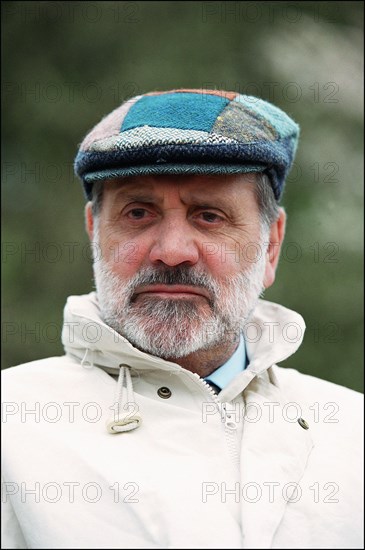 00/04/2000. JEAN YANNE SR TOURNAGE "LE TEMPS PERDU"