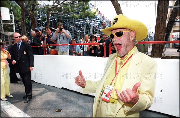 06/03/2000. People at the formula one grand prix in Monaco.