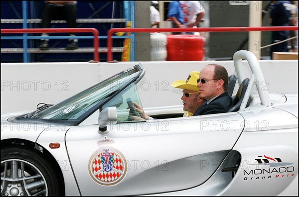 06/03/2000. People at the formula one grand prix in Monaco.