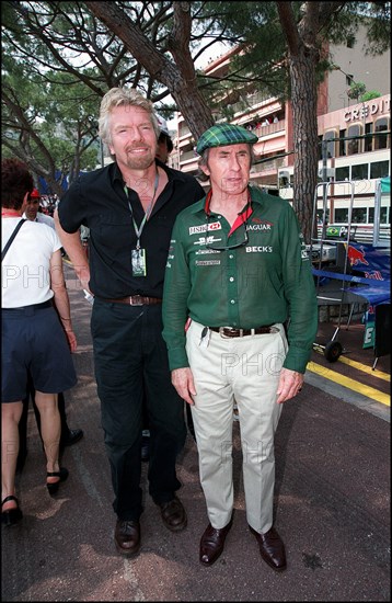 06/03/2000. People at the formula one grand prix in Monaco.